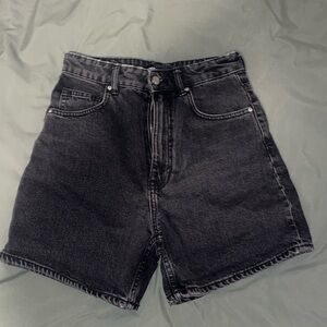 zara mom shorts
